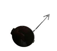 NVNZMFPPW Embellecedor De La Tapa del Gancho Remolque Parachoques Delantero para VW para Golf 6 Mk6 Vi 2009-2012 5K0807241(Black)