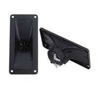 NVOQILIN 1 par de altavoces de tweeter piezoeléctricos fiabilidad, carcasa de ABS, bocina cuadrada para un sonido superior, cerámica piezoeléctrica