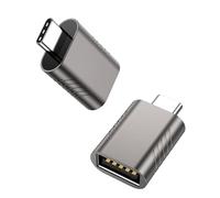 NVOQILIN 1 par de USB C a adaptador USB 3.2 hembra tipo macho hasta 10 Gbps de velocidad de carga para varios dispositivos