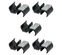 NVOQILIN 10 deslizadores de silla para sillas voladizas que protegen el suelo y reducen el ruido con materiales de fieltro resistentes