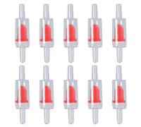 NVOQILIN 10 piezas de comprobación de aire para no retorno para parada de camino para peces para acuario, agua y aire