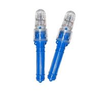 NVOQILIN 2 luces intermitentes de posicionamiento para barcos, lámpara de señales marinas, red de pesca, luz de advertencia, lámpara de pesca, luz LED de red de pesca