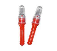 NVOQILIN 2 luces intermitentes de posicionamiento para barcos, lámpara de señales marinas, red de pesca, luz de advertencia, lámpara de pesca, luz LED de red de pesca
