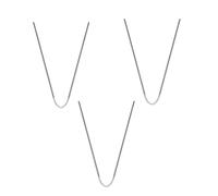 NVOQILIN 3 agujas circulares de metal para tejer de 2 mm, 2,5 mm, 3 mm, 3,5 mm, 4 mm, agujas redondas para calcetines y guantes