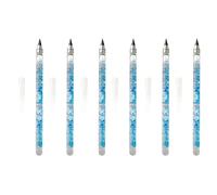 NVOQILIN 6 bolígrafos borrables eternos para bocetos, dibujos, escrituras, rellenos de calcetines de Navidad, lápiz borrable eterno sin tinta