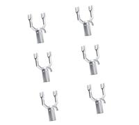 NVOQILIN 6 postes de aleación de aluminio para ramas de árbol para estabilidad de árboles frutales y protección del crecimiento de árboles juveniles