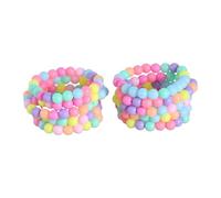 NVOQILIN Abalorio de perlas con cuentas para niñas, regalo de fiesta, pulseras de juego, kit de cuentas para adolescentes y niñas