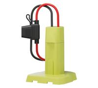 NVOQILIN Adaptador de batería a rueda de alimentación compatible con baterías de litio de 7,2 a 20 V, incluye cable
