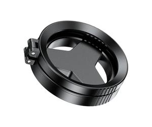 NVOQILIN Adaptador de filtro polarizador con clip para cámaras de teléfono, elimina los reflejos, mejora la imagen plegable del procesador del teléfono