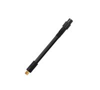 NVOQILIN Adaptador de manguera de inflado de aire, adaptador de válvulas de coche con portabrocas giratorio, adaptador de manguera de inflado de neumáticos, tubo de extensión, portabrocas de inflado