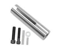 NVOQILIN Adaptador de manguito de cigüeñal de motor de 1/4 pulgadas extendido de 1 a 1 1/8 pulgadas. Amplía el diámetro de las manivelas para adaptarse a la polea