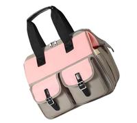 NVOQILIN Bolsa de pañales portátil para bebé con correa para el hombro, funda organizadora de pañales para recién nacidos, para nuevos padres, diseño de múltiples bolsillos, c