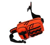 NVOQILIN Bolsa multifuncional para aparejos de pesca, bolsa de señuelos para exteriores, riñonera de gran capacidad, bolsa de cinturón de camping, aparejos de pesca, un solo hombro, bolsa de cintura