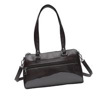 NVOQILIN Bolso de hombro transparente para mujer, bolso cruzado con diseño de dibujos animados transparente con correa ajustable, bolsa de hombro para mujer, Color café, One Size