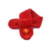 NVOQILIN Bufanda gruesa para perro de Año Nuevo, Navidad, otoño e invierno, resistente al viento, accesorios para perros, pañuelo para el día de San Valentín