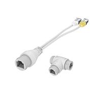 NVOQILIN Cable adaptador de alimentación pasiva a través de Ethernet, divisor POE RJ45, módulo de fuente de alimentación para divisor de cámara de seguridad