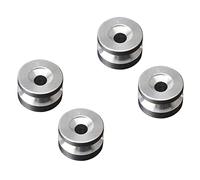 NVOQILIN Caja de herramientas para equipaje trasero superior para motocicleta, soporte de cajuela, almohadilla espaciadora con hebilla, se adapta a espaciadores de motocicleta