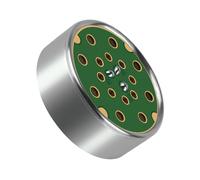 NVOQILIN Cartucho de micrófono de sonido sensible, micrófono condensador electret de diafragma grande para actuaciones en vivo, estudio profesional