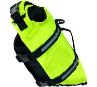 NVOQILIN Chaleco de natación de alta flotabilidad, cinturón ajustable, tiras reflectantes, chaleco de natación para perros pequeños, actividad acuática