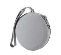 NVOQILIN Contenedor de monedas flexible para artículos cotidianos, diseño ligero, perfecto para viajes, actividades al aire libre y, Gray