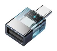 NVOQILIN Convertidor USB C a USB A de múltiples dispositivos, transferencia de datos de 10 Gbps, para tablet, tablet, intercambio rápido de archivos, adaptador de transferencia de archivos
