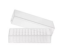 NVOQILIN Cubo de almacenamiento multiusos de 30/48 agujeros, soporte para brocas para maletín, equipo de manicura, organizadores de manicura