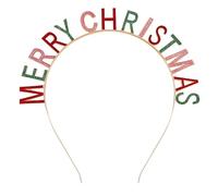 NVOQILIN Diadema brillante de Año Nuevo con números dorados con purpurina para cuenta regresiva de Año Nuevo y festividades de Navidad, diadema de moda de Navidad