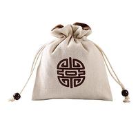 NVOQILIN Dices Bags Astrolabios Gruesos Péndulos Adivinaciones Mantel Accesorios Juego de Mesa Algodón Joyería Almacenamiento Dados Bolsa de Arpillera, b, Talla única