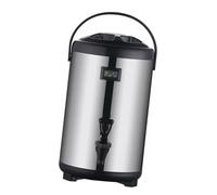 NVOQILIN Distribuidor de bebidas aislado inoxidable con termógrafo integrado de 12 litros de capacidad, plan cálido de triple capa