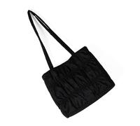NVOQILIN Elegante bolsa de hombro para mujer, bolsa de hombro de gran capacidad, plisada, para compras, simple para llevar en las axilas, para viajar, para mujer, elegante, simple, axila, gran