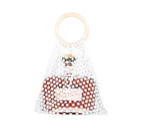 NVOQILIN Elegantes bolsas de vino con asa de resina, con diamantes de imitación, para picnic, playa, uso diario, elegantes bolsas de regalo para botellas de vino, elegantes bolsas de resina con asa