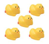 NVOQILIN Encantadores dijes de resina de pollito, diseños creativos, decoraciones de pollitos para pegar crema, hebillas de zapatos, accesorios de coche