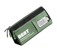 NVOQILIN Estuche de gran capacidad con cremallera, organizador de lápices, espacioso, bolsa grande para guardar bolígrafos, artículos de papelería, bolsas de almacenamiento para lápices para