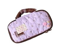 NVOQILIN Estuche multifuncional de tela de gran capacidad con cremallera para estudiantes, aula y viajes, funda de tela Oxford, b