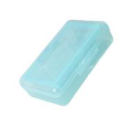 NVOQILIN Estuche transparente de gran capacidad para lápices de doble capa, estuche para bolígrafos de alta capacidad, organizadores de lápices de colores para estudiantes y niños, organizadores de