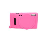 NVOQILIN Funda de cámara para modelos de cámara digital compacta con detalle de agarre, acceso trasero y silicona para el cuidado de la construcción, funda compacta de silicona, protector digital