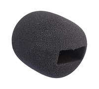NVOQILIN Funda de esponja profesional para micrófono de solapa, resistente al viento, funda de esponja para mejorar el sonido del parabrisas al aire libre