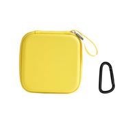 NVOQILIN Funda de viaje de poliuretano para organizadores de almacenamiento protectores a prueba de golpes con hélices y bolsillos para herramientas, Amarillo