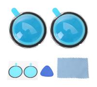 NVOQILIN Funda protectora adhesiva para lente y protector de cámara deportiva, accesorios para cámara de acción 360, protector extraíble