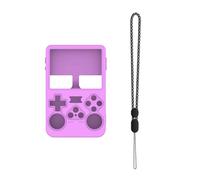 NVOQILIN Funda protectora de silicona a prueba de arañazos para consola de juegos R36S