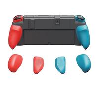 NVOQILIN Funda protectora ergonómica para consola de juegos, con empuñaduras de repuesto, accesorios de juego