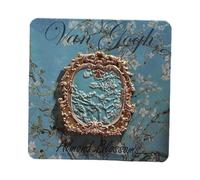 NVOQILIN Imanes artísticos de metal para nevera con marco de pintura al óleo para elegantes exhibiciones decorativas para el hogar y la oficina