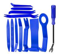 NVOQILIN Juego de 12 herramientas ergonómicas de extracción de molduras automáticas para instalación sin arañazos y almacenamiento