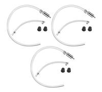 NVOQILIN Juego de válvulas de retención de purga de tubo, manguera de purga de frenos, juego de purga de líquido de frenos para freno hidráulico