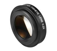 NVOQILIN Lente de ángulo ancho de 37 mm 0,2 x para cámara de acción, fotografía deportiva, 37 mm, filtro de rosca de perfil bajo