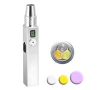 NVOQILIN Linterna multifuncional de aluminio con tres modos de luz, perfecta para análisis e investigación de porcelana, luz portátil de joyería