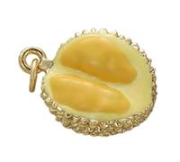 NVOQILIN Lujoso colgante de metal con temática de frutas, accesorio de moda único para hacer joyas personalizadas, uso versátil, talla única, como se describe, como se describe
