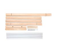 NVOQILIN Marco de madera para hacer alfombras de madera maciza, soporte para hacer tapices para proyectos de manualidades