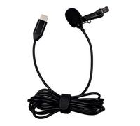 NVOQILIN Micrófonos Lavaliers omnidireccionales de alta sensibilidad para cámaras de acción, accesorio transparente