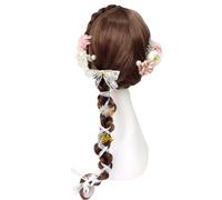 NVOQILIN OralGos - 11 horquillas para el pelo con forma de flor colorida, estilo chino, para mujer, boda, fotografía